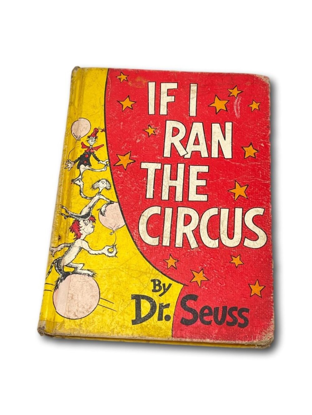 Dr Seuss If I Ran The Circus Book 1956 Ex Lib HC Random House Vintage